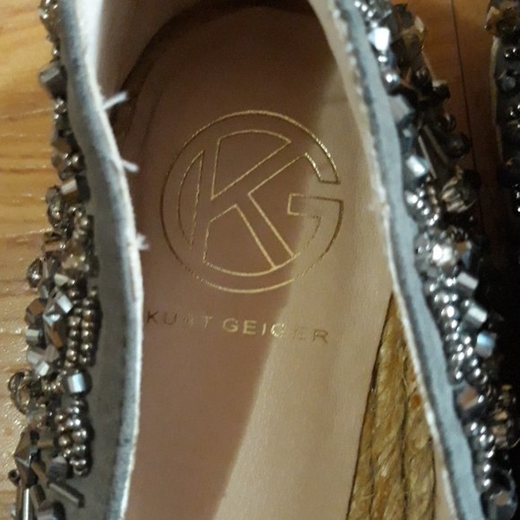 NWOT Kurt Geiger Embellished Loafers - Picture 3 of 9